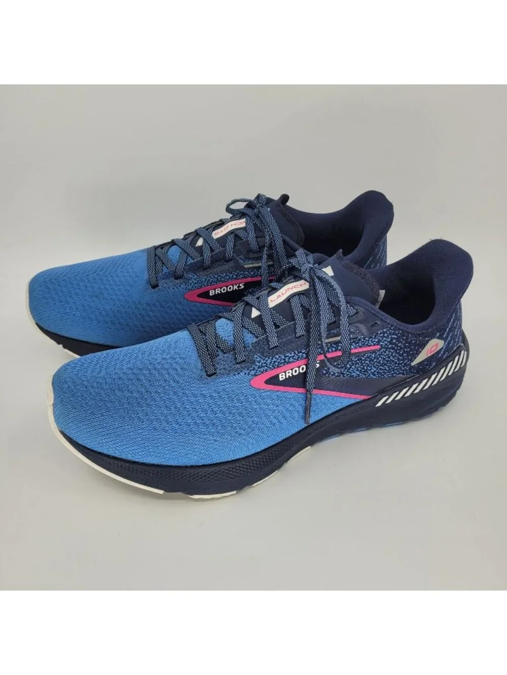 Brooks Launch GTS 10 Running Shoes Women's Size 10 Peacoat Marina Blue